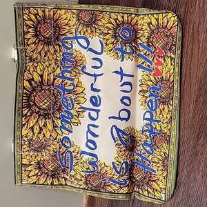 BRIGHTON LOVE/SOMETHING WONDERFUL IS ABOUT TO HAPPEN TOTE NIB